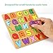 Alphabet Wooden Puzzles for Toddlers 3-5, Pack of 3 ABC, Number and Shape Puzzle, Preschool Educational Learning Toys with Puzzle Board & Letter Blocks for Girls Boys Ages 3 4 5 Years Old