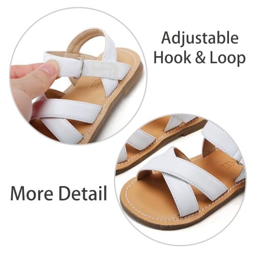 Image of ESTINE Girls Sandal Dress Shoe for Toddler /Little Kid Party School Shoe
