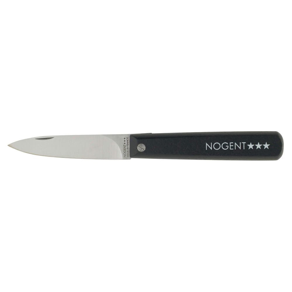 Nogent Office pliant manche bois noir 8cm lisse