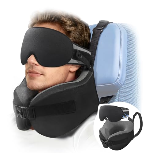 YFONG Travel Pillow for Long Flight Airplanes,...