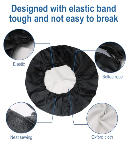 Image of RV Spare Tire Cover Wild Camper Adventure 17in Waterproof Universal Fit