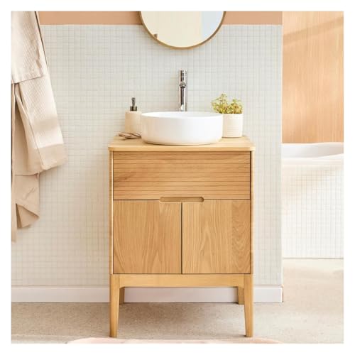 MOB-IN Ensemble Meuble Simple Vasque Alaska 60cm + Vasque