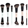Jessup Face Double Sided Makeup Brushes Set T503 Bundled with Face Makeup Brushes T508