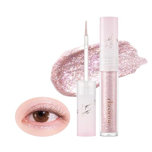 dasique Starlit Jewel Liquid Glitter | h#08 Love Flake | Twinkle Glitter Shadow | Korean Makeup | Shimmer Eye Make Up | Eyeshadow Eyeliner | Long lasting | Multi use | Quick drying