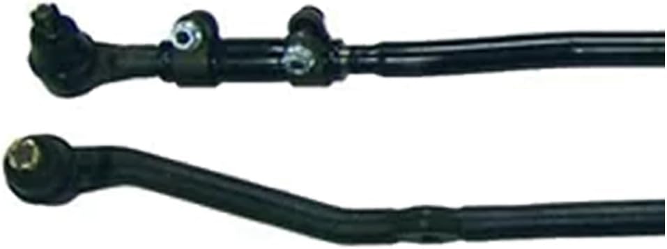 KarParts360 For Jeep Comanche 1991 1992 Steering Kit | Rear | MJ Model | Black | Metal | Heavy Duty | Left-Hand Drive Models Only | Excluded Steering Stabilizer