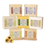 Pifito Melt and Pour Soap Base Sampler (7 lbs) │ Jojoba Oil, Sweet Almond Oil, Mango Butter, Apricot