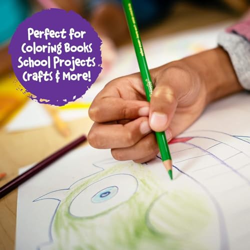 image for Crayola Colored Pencils Set for Kids (120ct), Bulk Art Supplies for Ki