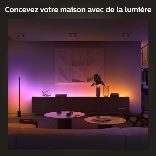 Ruban LED gradient Philips Hue 2m avec Bluetooth pour votre maison connectée - 4