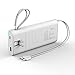 20000mAh Portable charger,QC3.0 Quick Charge USB C Power Bank, PD 18W High-Speed Fast Charger 5.1A External Battery Pack with Built-in AC Wall Plug,Built in Usb C Two Cables compatible all mobilephone