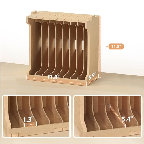 Image of Model Kit Tool Storage Rack, Making Organizer with MDF Material (GK7)