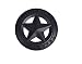 Aimoll 1pcs Texas Edition Star 3D Metal Car Emblem Bagde, for Chevrolet (Black)