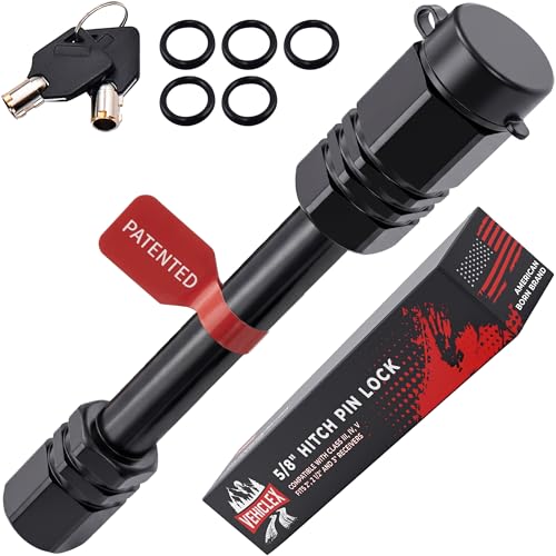 Vehiclex Hitch Pin Lock for Trailer Receivers
