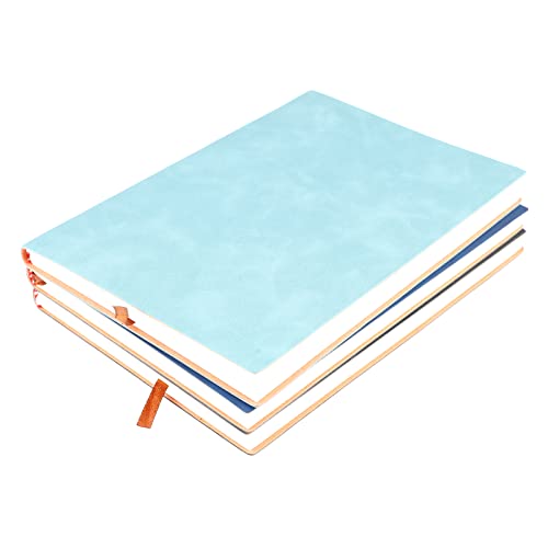 Carnet de notes A5 résistant à l'encre avec couverture cuir PU - 4