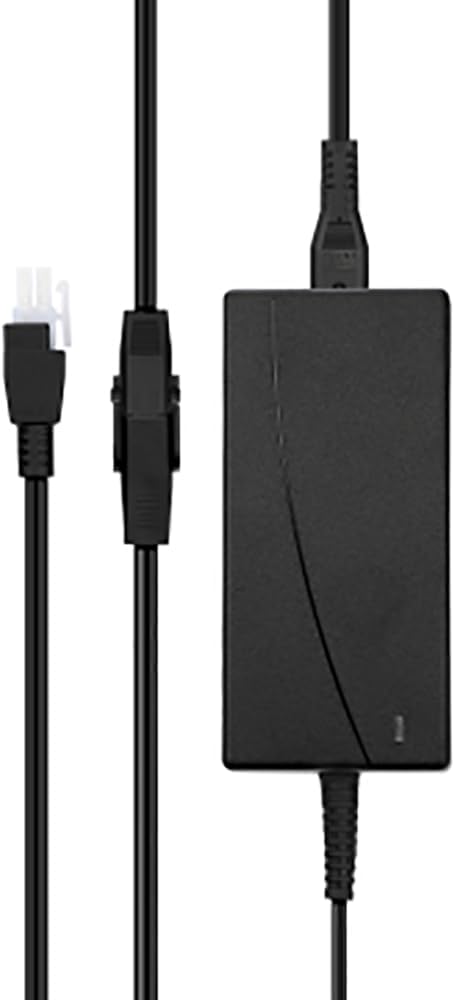 Adjustable Bed Base Power Supply Replacement Power Cord Compatible with Lucid L150, Lucid L300, Lucid L600, Serta Motion Essentials 3, 4, Plus, Custom, or Perfect 2, 3, and 4th Gen Power Cord
