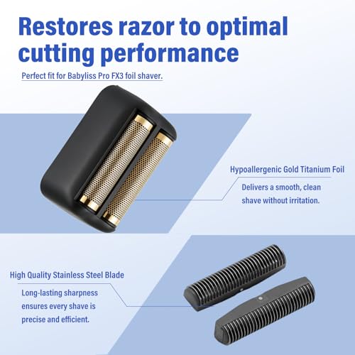 Image of Compatible with BaByliss Pro FX3 Foil Shaver Replacement Head