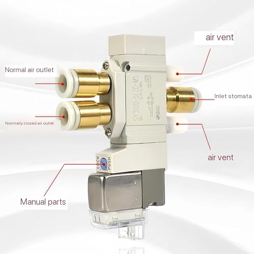 Électrovanne pneumatique SY3420 pour optimiser l'échappement central des distributeurs de fluide