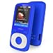 wiwoo 16GB Portable MP3 Player With Fm Radio, Lossless Music Player With Adjustable Armband For Running For Kids, Expandable Up to 64GB Micro SD card ( Blue )