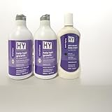 HY Hair Growth Set with Body Cream, Vegan Formula, Shampoo 16.9 oz, Conditioner 16.9 oz, Anti-Aging Body Cream 8.45 oz