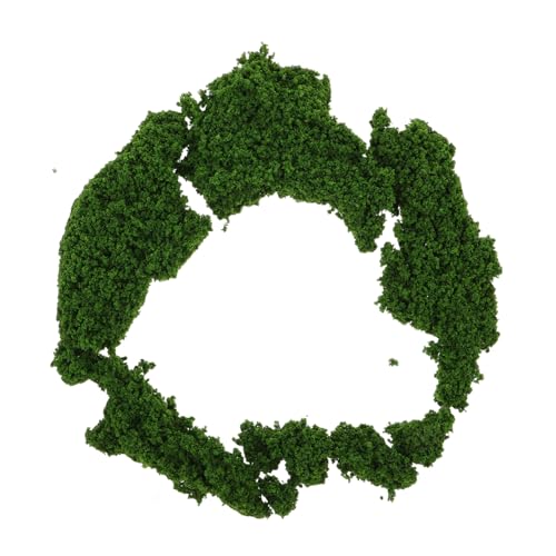 GETAJGHSD 手工制作用軍緑色クランプ付き模型樹木粉末 耐色褪せ人工樹木素材 簡単成形可能な建築用サンドボックス模型材料 チュア風景作成に
