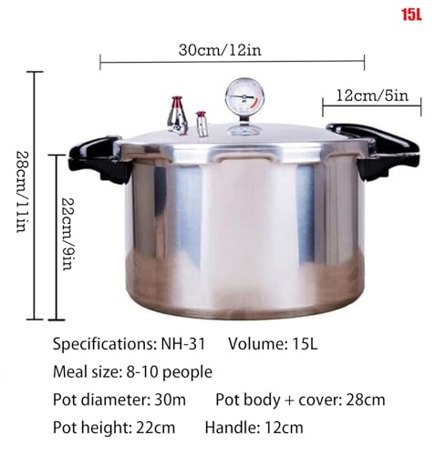Olla a presión aluminio 14.2 L TBLOTYD miniatura 6