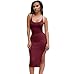 Produktbild YALI When the Backless Sexy Slim Dress M claret