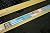 M-D Building Products 79251 Extra Wide Fluted 2-Inch by 72-Inch Carpet Trim, Satin Brass