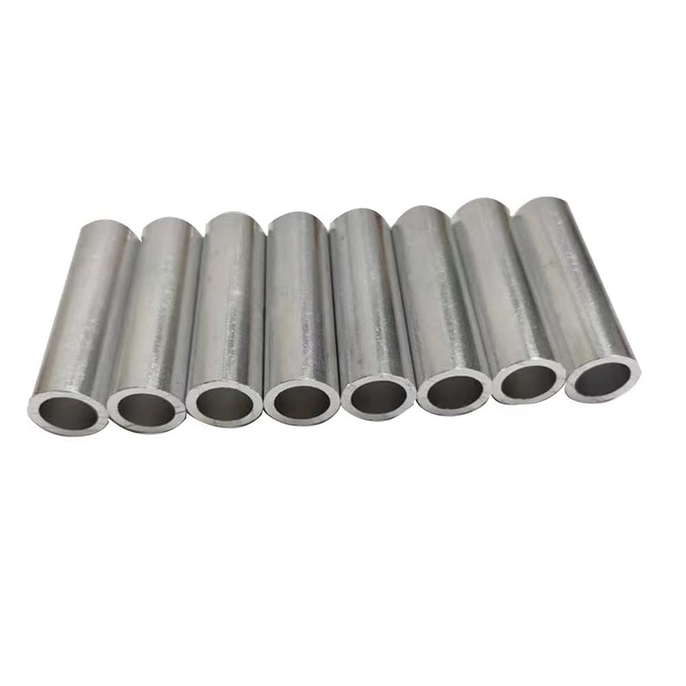 Tubes Ronds Aluminium 6063 5x3 Mm - Lot De 3 Tubes De 25 Cm, Argenté, Pour Bricolage - 7