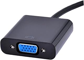 UKCOCO Conversor Para Adaptador De Laptop Para Notebook Entrada De Dvd Para Adaptador Vga PC Blush