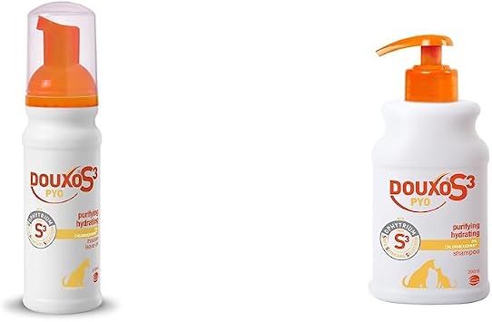 DOUXO S3 PYO - Mousse - Dog Hygiene - Antibacterial and Antiyeast - 150ml & S3 PYO - Shampoo - Dog & Cat Hygiene - Antibacterial and Antiyeast - 200ml