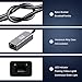 Adesso AUH-5000 USB-C to Ethernet Network Adapter - Gigabit Speed, Aluminum Alloy Case, LED Indicator, Plug & Play, Compatible with Windows, Mac OS, Chrome OS, Linux - TAA Compliant