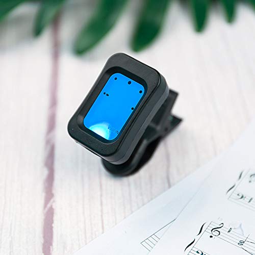 KKmoon Sintonizador de guitarra Metrônomo 3 em 1 para Guitarra Acústica Elétrica Baixo Ukulele Banjo