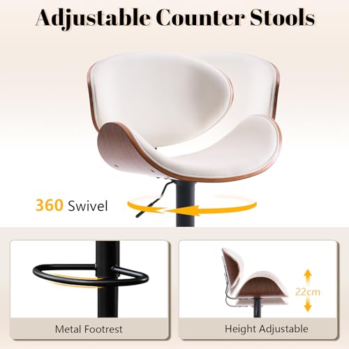 Tabouret de bar confortable pour soulager le dos lors des repas sur îlot de cuisine