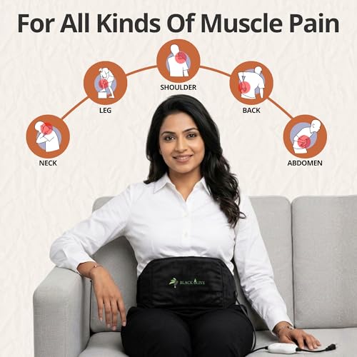 Black Olive Electric Heating Belt for Back Pain, Large, Black - Image 7