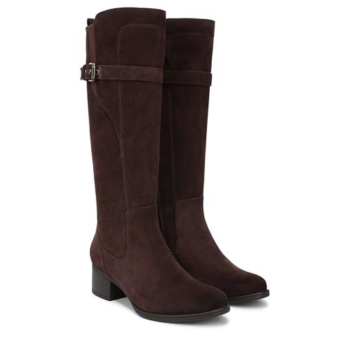 Naturalizer Women's Kenna Western Boot Chocolate Bar Brown Suede 7.5 M by Naturalizer - Used condition - Image 8