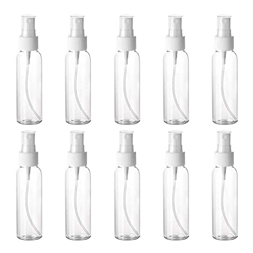 Image of Asian Aura Plastic Transparent Multipurpose Spray Bottle For Home /Travel /Beauty /Makeup /Sanitizer-100ml,Transparent 3 Clear Bottles Empty, Refillable, Reusable, Fine Mist, Perfume, Travel Spray Bottle