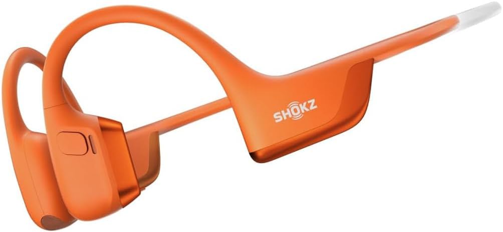 SHOKZ OpenRun Pro 2 Open-Ear Bluetooth Headphones for Sports Fans with 12 Hours Playback Time | Size: Mini | Colour: Orange