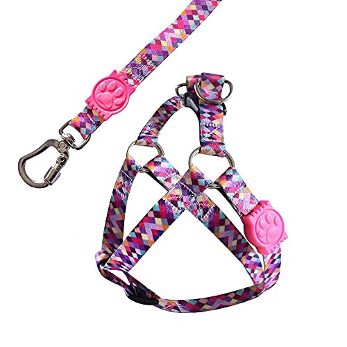 Peitoral Ajustável com Guia Fun Pixel P