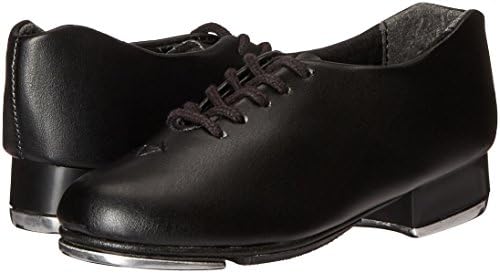 Capezio Girls Tic Toe Tap Shoe-Child, Black, 1.5 Wide Little Kid | Image 7