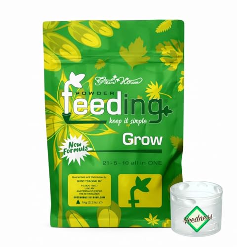Weedness Green House Feeding Grow 125 Gramm - NPK Dünger Grow Anbau Indoor Erde Flüssigdünger Organischer