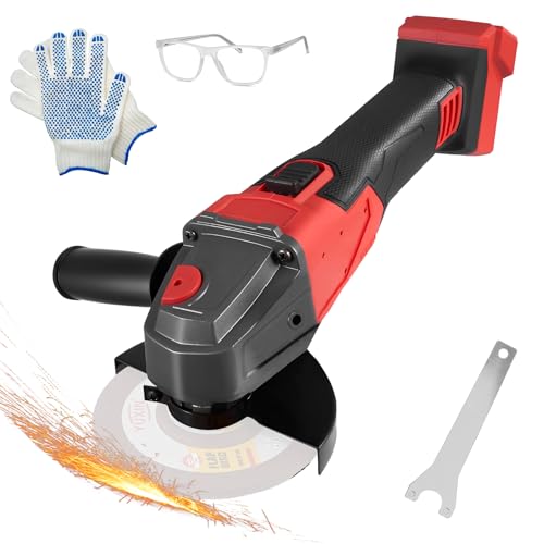 Meuleuse d'angle sans fil compatible avec batteries Milwaukee 18 V,