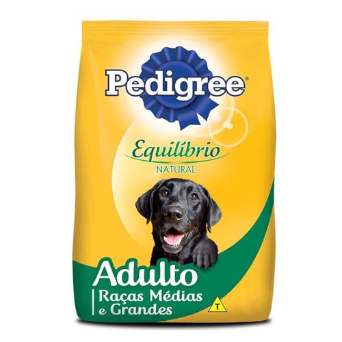 Ração Pedigree Equilíbrio Natural para Cães Adultos Raças Médias e Grandes, 10,1 kg