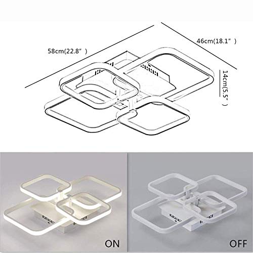 Poste de lámpara de techo LED regulable 5