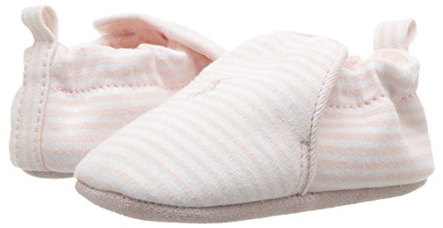 Polo Ralph Lauren Baby Girls Percie Light Pink Stripe Ballet Flat, White/Pink, 3 Infant Us #TOP6