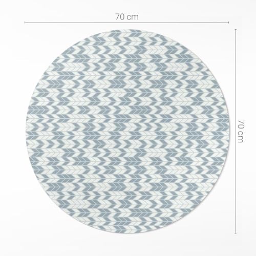 Tapis de cuisine vinyle durable et élégant modèle flèche indienne - 4