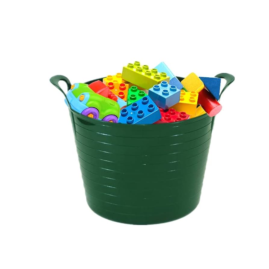 JMS We Create Smile Medium/Large/Extra Large Orange Flexi Tubs - Multipurpose Flexible Rubber