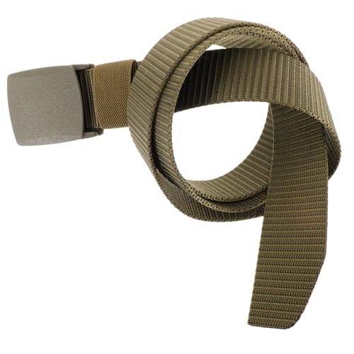 FRCOLOR Outdoor Utility Belt for Men Heavy Duty Belt for Hiking Camping Training Versatile Comfortable Canvas