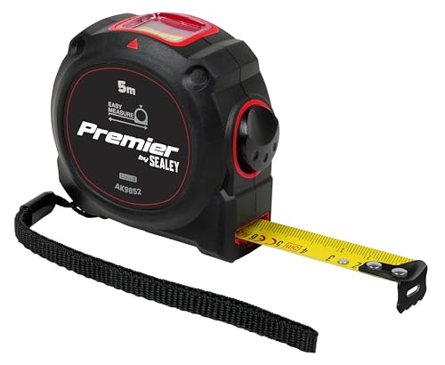 Sealey Premier Metric Window Tape Measure 5m x 19mm - AK9852
