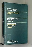 Analytical chemistry (Physical chemistry, series one, v. 12-13) 083911026X Book Cover