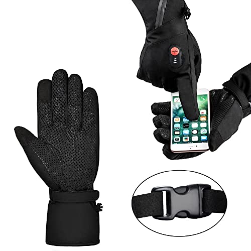 Tkfdc Heated Gloves For Men Women 7.4V 2200Mah Rechargeable Battery Winter Gloves Gloves For Motorcycle (Color : D, Size : Xxl Code) #TOP4