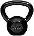 AmazonBasics Enamel Cast Iron Kettlebell - 15 Pounds, Black